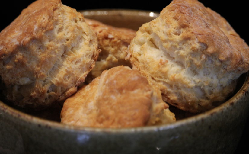 Baking Powder Biscuit hot from the oven